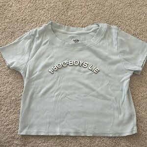 Boys Lie Crop Top
